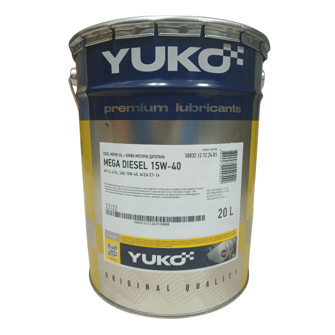 Yuko Mega 15W-40