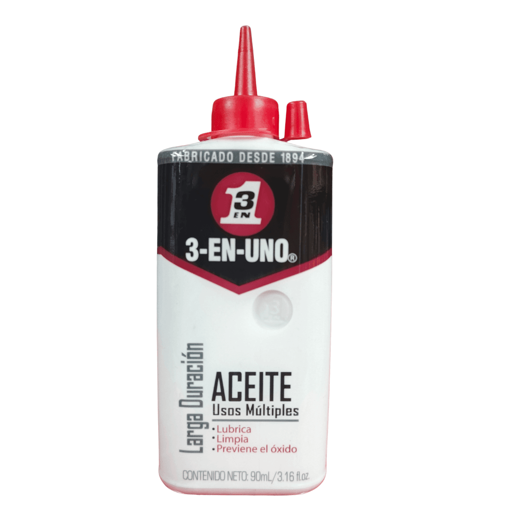 3 en 1 Aceite de Usos Múltiples Larga Duración